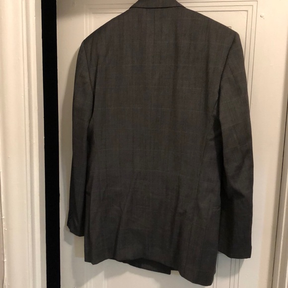 Giorgio Armani Double Breasted Suit 42L pants 36L - Picture 4 of 4